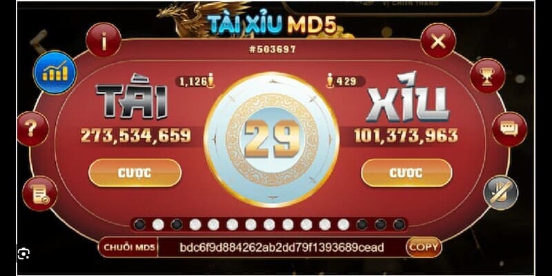 tài xỉu MD5